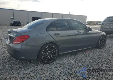 2017 Mercedes-Benz C 43 4Matic Amg из США, поврежденный, VIN 55SWF6EB3HU201554